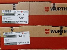 Art. 0234830212 Würth AMO III Schrauben 7,5 x 212 ohne Kopf AW 30 Fenstermontage