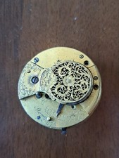 Taschenuhrwerk Verge Fusee
