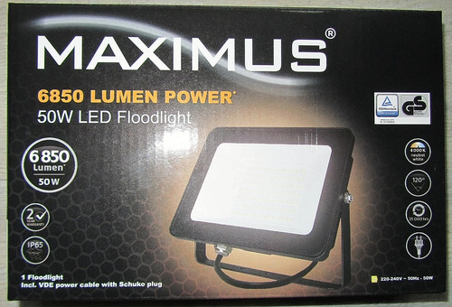 Maximus 6850 lumen 50w led - lumen,,