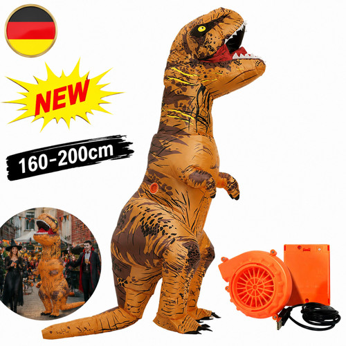Rex kostüm aufblasbar - 2m,