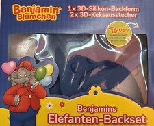 Benjamin Blümchen - Benjamins Elefanten-Backset - 3D Silikon-Backform & Stempel