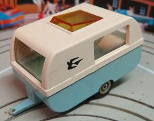 Faller AMS 5969 -- Wohnwagen Anhänger, 60er Jahre Spielzeug #MFB64