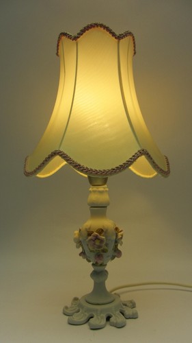 Krone tischlampe porzellan - "n",