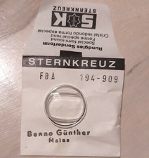 Uhrenglas Sternkreuz