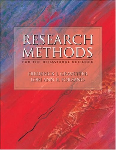 Research methods for the - methods,