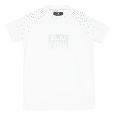 ELIU Damen T-Shirt Weiß M