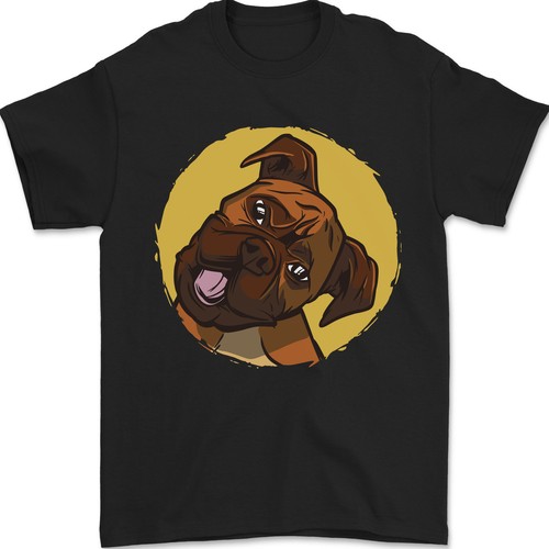 Ein hübscher boxer hund - ein,