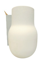 Räder Design Perlenvase groß Keramik glasiert matt Vase deko Blumenvase weiß