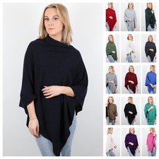 Leicht Luxus Poncho Kaschmir &