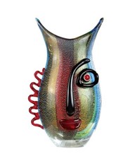 39586 Glasart Gesichtsvase