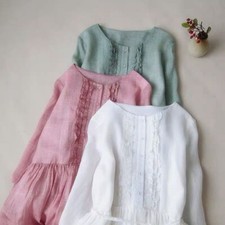 Damen Rüschen Midi Kleid