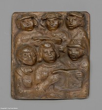 Bronze Relief Karl Kluth -