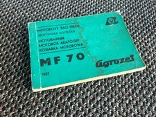 Anleitung Gutbrod Agrozet MF70 Einachser Balkenmäher DDR UDSSR