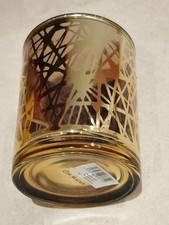 COR MULDER Windlicht gold Höhe ca. 12 cm, Durchmesser ca. 10 cm