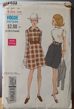 Historisches Vogue Pattern - Schnittmuster Sommerkleid