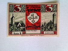 Banknoten, Notgeld, Ziesar, 3
