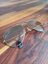 Original Ray Ban Pilotenbrille Aviator mit Bausch & Lomb Gläsern alt