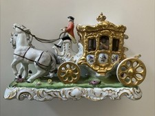 Sandizell Höfner & Co Porzellan-Kutsche XXL  Top Zustang 