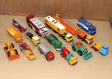 Siku V-Serie Metall Konvolut 60-70er LKW Trucks Feuerwehr Bau ADAC ARAL Magirus