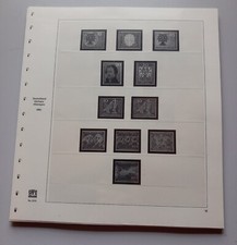 SAFE DUAL BUND 1960 - 1969, VORDRUCKBLÄTTER, Nr.  2013,  Blatt 18 - 46,