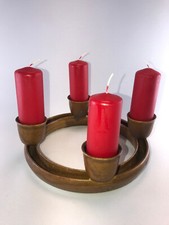 (C6)  Advent KERZENLEUCHTER 4