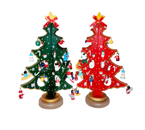 Holz weihnachtsbaum tisch - holz,