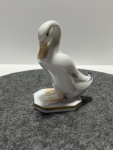 Vintage porzellan figur gans - vintage,