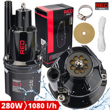 Membranpumpe 230V Tauchpumpe Wasserpumpe für sauberes Wasser Brunnen Pumpe