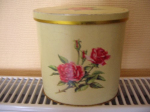 Tchibo blechdose dose oval - blechdose,