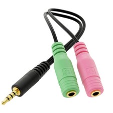 Kopfhörer Headset Splitter