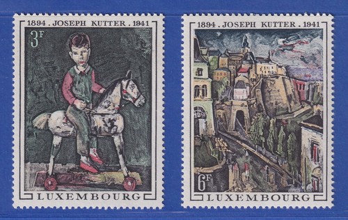 Luxemburg 1969 gemälde - luxemburg,