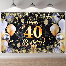 40.Geburtstag Banner