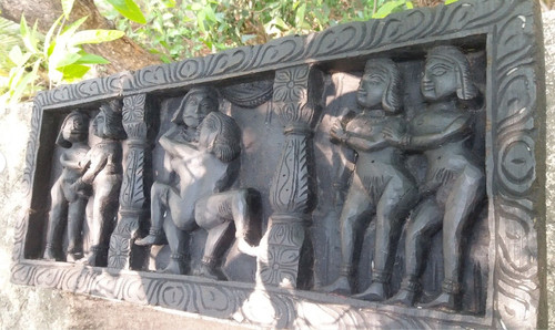 Kamasutra antike wandskulptur - kamasutra,