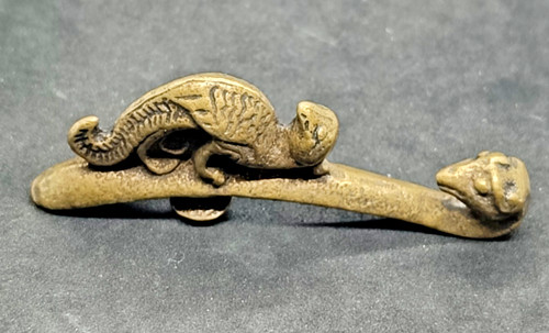 Antike drache bronzeskulptur - drache,