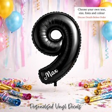 Personalisierter ballon vinyl - personalisierter,