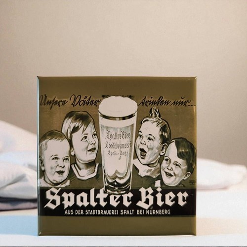 Spalter bier retro - spalter, werbung