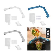 Dreieckhalter Filter 50 Stück Spüle Siebbeutel zum Auffangen von Speiseresten