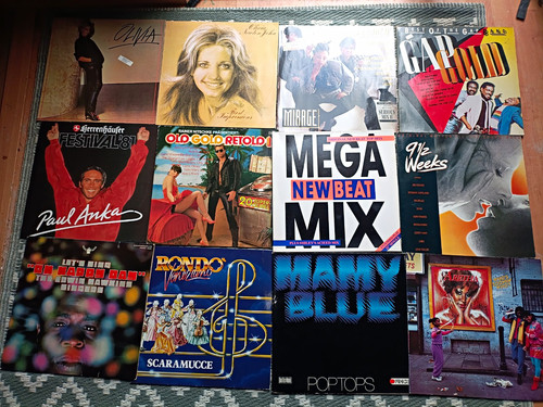 Schallplatten vinyl sammlung - schallplatten,