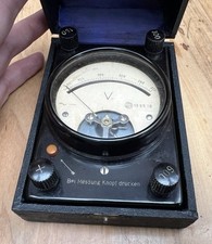 Antikes Voltmeter 