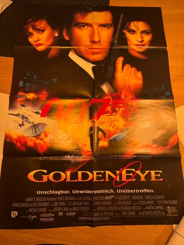 Goldeneye kinoplakat poster - kinoplakat,