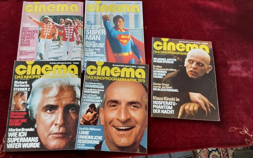 Cinema zeitschriften jahrgang - zeitschriften,