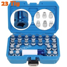 23x Felgen-Schloss Demontage-Set für VW VAG Radsicherung Löse-Werkzeug Knacker