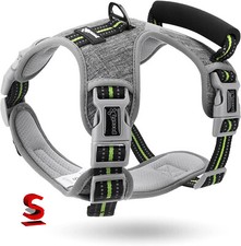 Hundegeschirr Sicherheitsgeschirr Anti-Zug atmungsaktiv reflektierend gepolstert