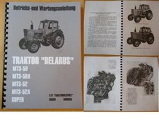 TRAKTOR "BELARUS" MTS 50 / MTS 52  BEDIENUNGS UND REPARATURHANDBUCH ,FORTSCHRITT