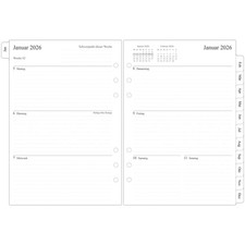 Kalender 2026 Wochenplaner A5