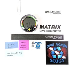 US Divers / Aqua Lung Matrix Taucher Tauchen Computer Palet Modul Mit Anleitung