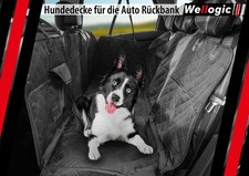 Hundedecke für Rückbank Auto