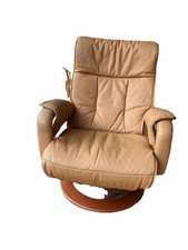 Massagesessel Fernsehsessel Relaxsessel Wärme/Liegefunktion - 2xCupHolder -Leder