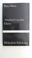 Abschied von den Eltern: Erzählung (Bibliothek Suhrkamp Band 700), Peter Weiss: