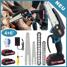 Mini Akku Kettensäge 6+4 Zoll
